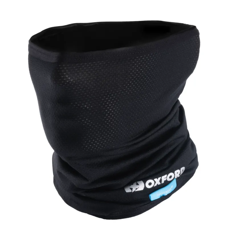 Oxford Coolmax Black Biker Neck Tube
